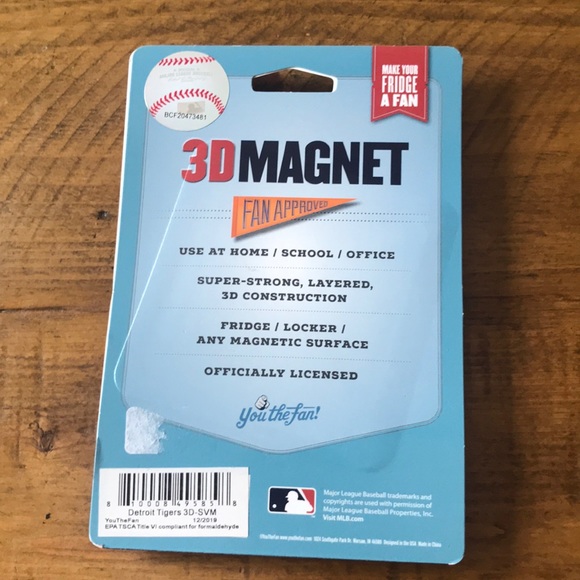 Detroit tigers MLB 3D magnet - Picture 2 of 3